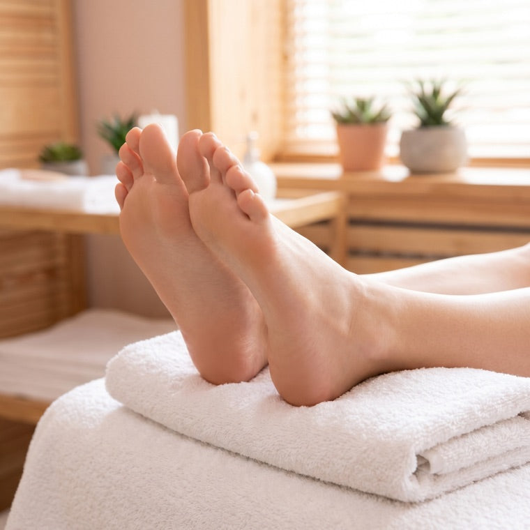 Smooth heel after using Velsa